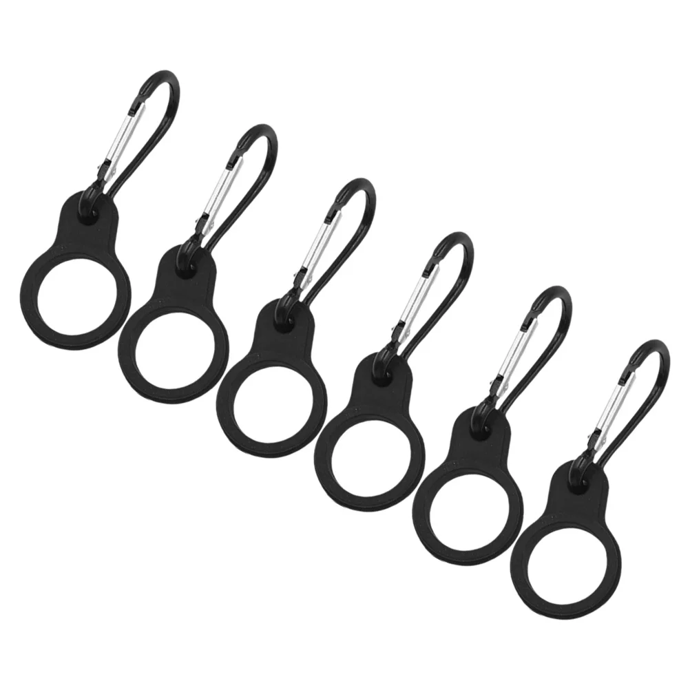 

6pcs Water Bottle Hanger Outdoor Activities Tool Hanging Bottle Buckle For Climbing Hiking Camping Fishing Travel Sports Holder