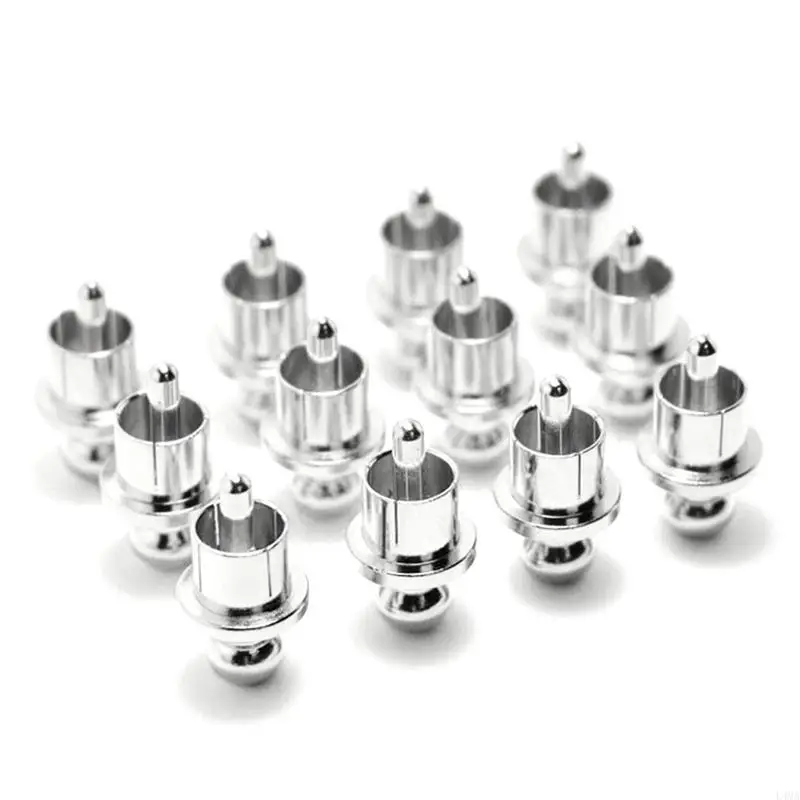 L4MA 10PCS RCA Plug Stecksocket Schutzabdeckung Rauschreduzierender Staubdämpfer Isolierung