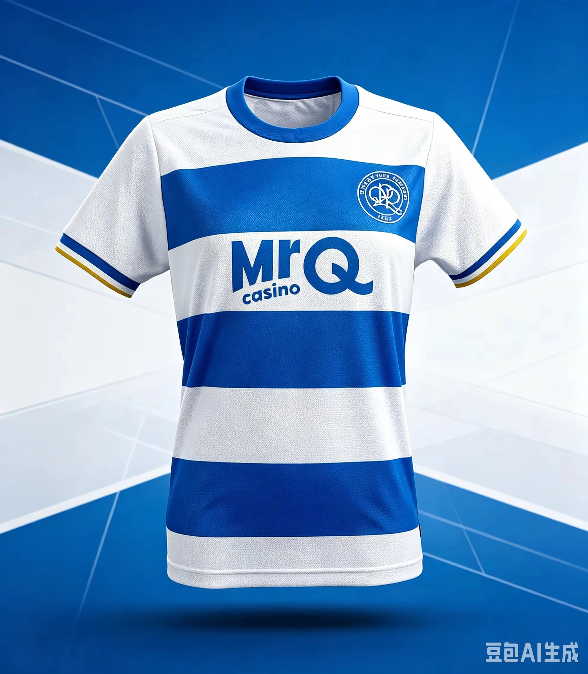 2026 Queens Park Rangers 3D Printed Football Jersey Men's Summer Quick Drying Short Sleeved T-shirt Family Matching Clothing