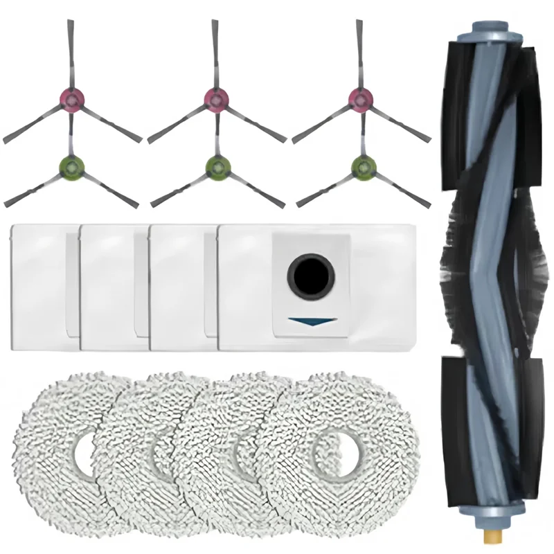 ABLL-vervangende onderdelen accessoireset voor Ecovacs Deebot T10, T20, X1 Omni/X1 Turbo /X1 Plus stofzakken dweildoeken