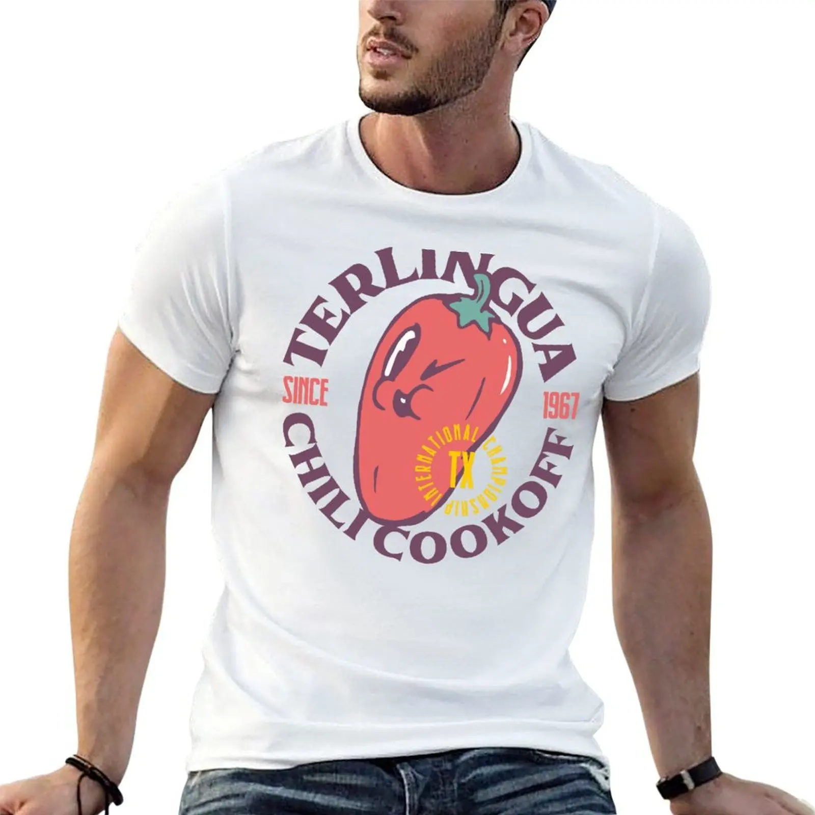 

Terlingua Chili Cookoff Annual Texas Chili International Championship Since 1967 No Beans Professional Authentic Chili S T-Shirt