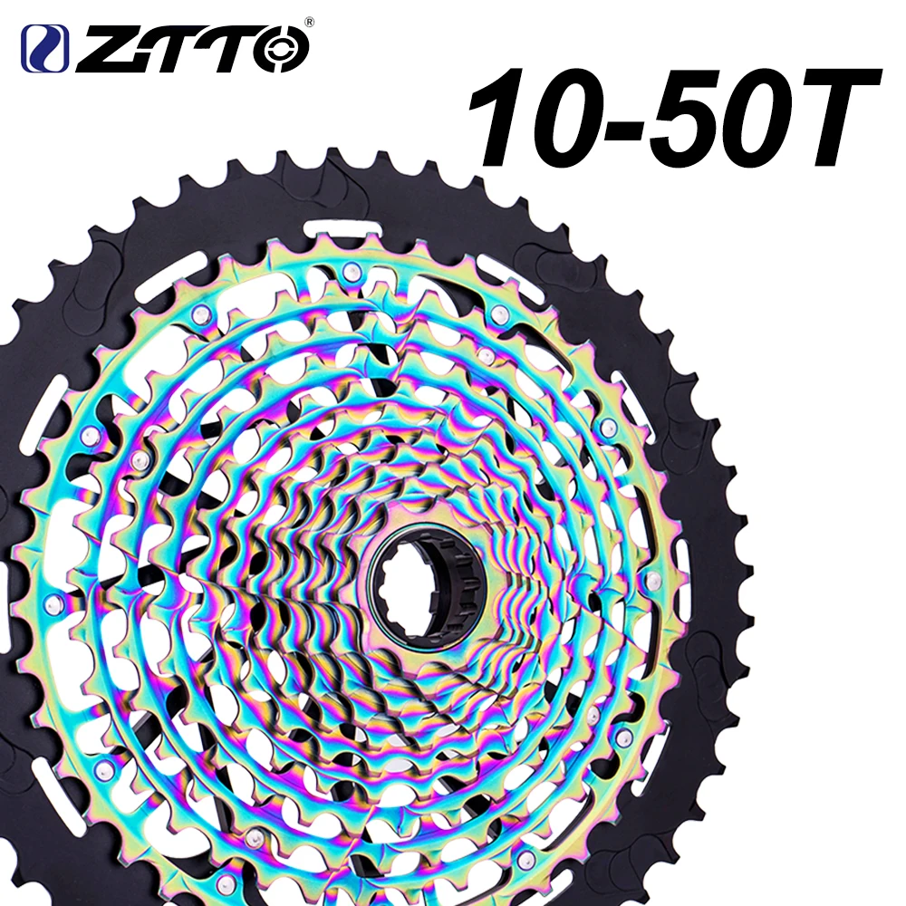 Ztto-究極のXDカセット,12スピードmtb,12 s,10-50t,10-52t,レインボー