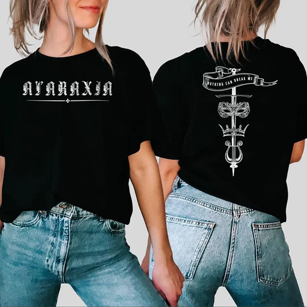 Vintage ACOTAR T-shirt Rhysand Velaris Tshirt Valkyrie SJM Merch Booktok Shirt Sarah J Maas Tee Unisex Short Sleeves Tops