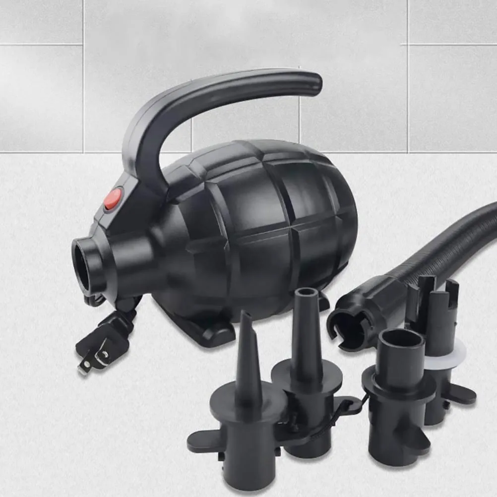 

1 set 1 Set 600W Electric Air Pump Inflatable Boat Air Bed Balloon Portable Compact Fast Inflation Deflation Us Plug
