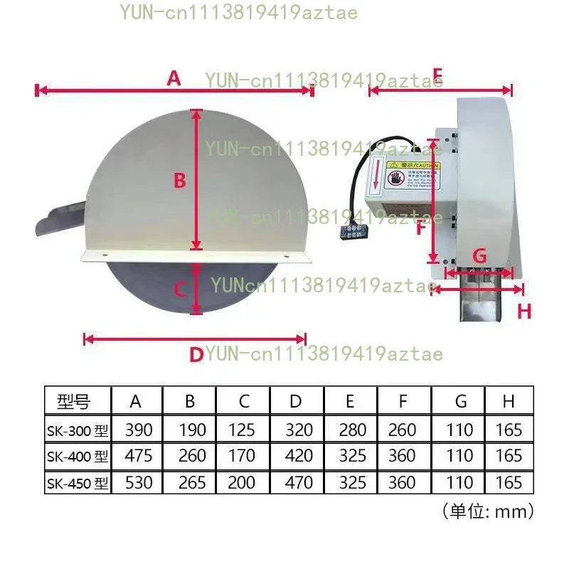 Type300 Type400 Type450 Disc Oil-water Separator, 220V/380V Machine Tool Cutting Fluid Purifier