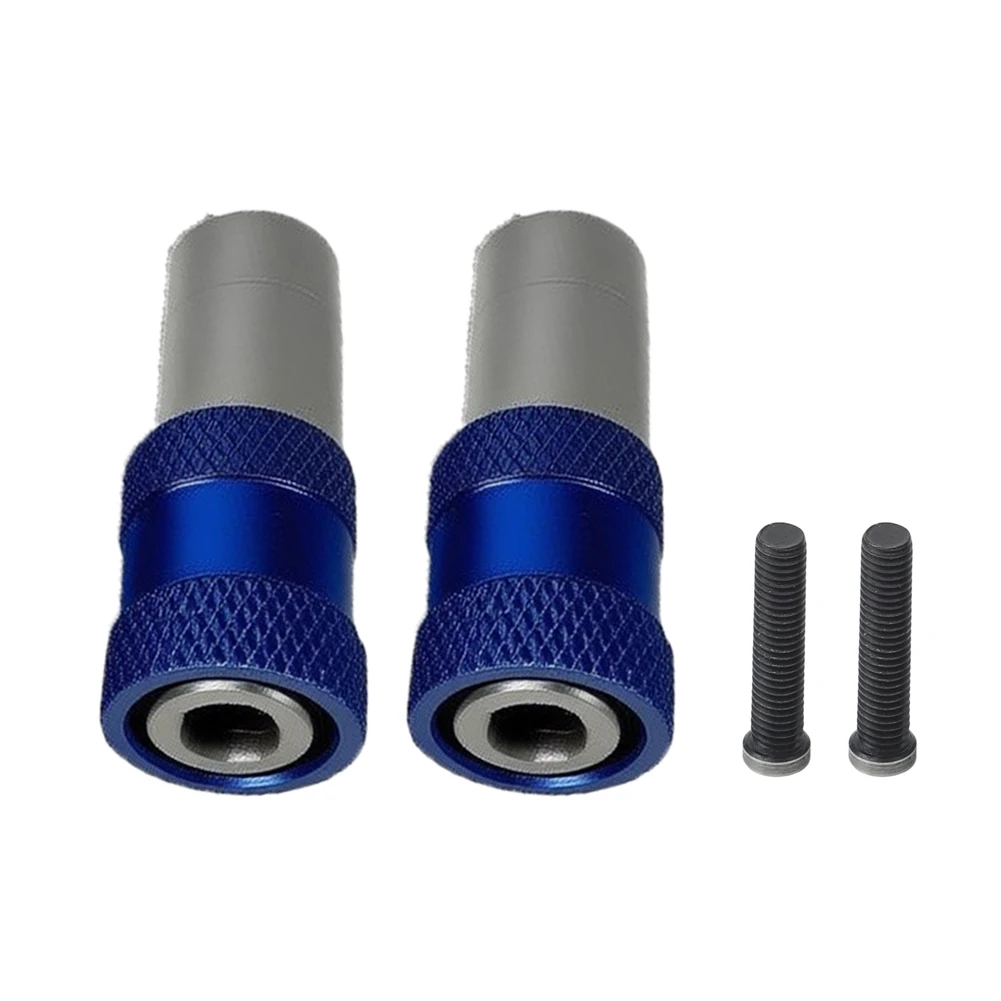 2Pcs Hex Shank Adapter For M10 Threaded Quick Change Self-locking Drill Converter Non-slip Grip Adapter For Electric Hand Drills