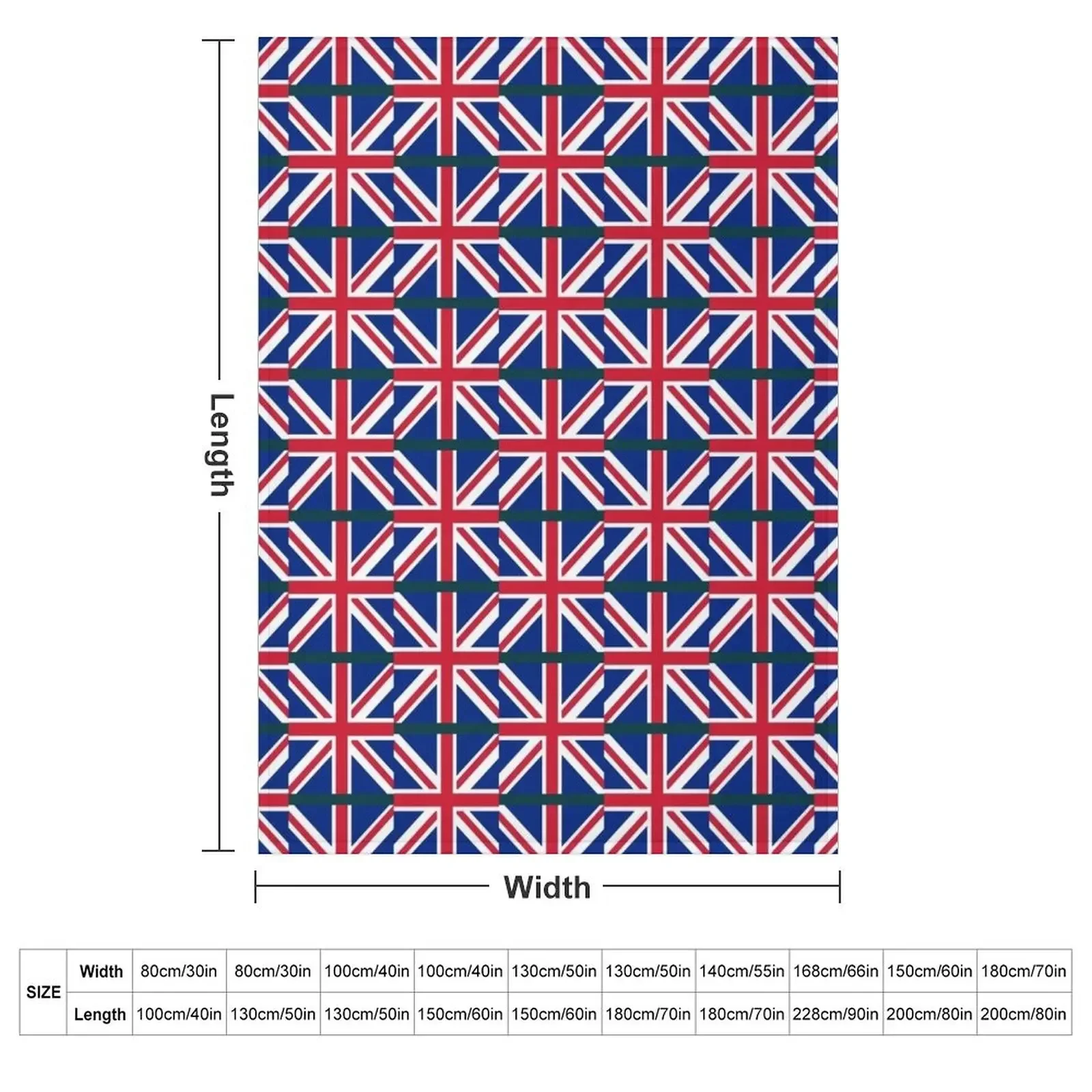 Flag United Kingdom Sleeveless Top Throw Blanket Decorative Throw Comforter Softest Camping sofa bed Blankets