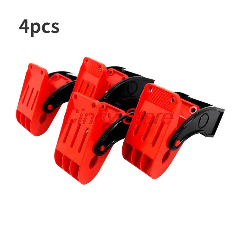 4pcs Car Mat Cleaning Clip Car Floor Mat Clips for Car Wash Plastic Spring Carpet Rug Clips Mat Hanging Clamp