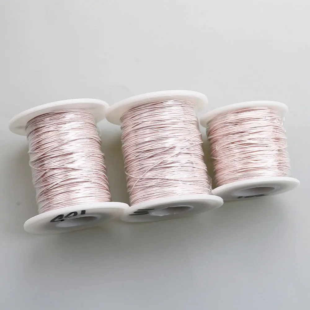 0.07x10 0.07x14 0.07x21 0.07x28 0.07x36 0.07x50 Strands Litz Wire Multi-strand Polyester Yarn Covered Wire Copper Wire