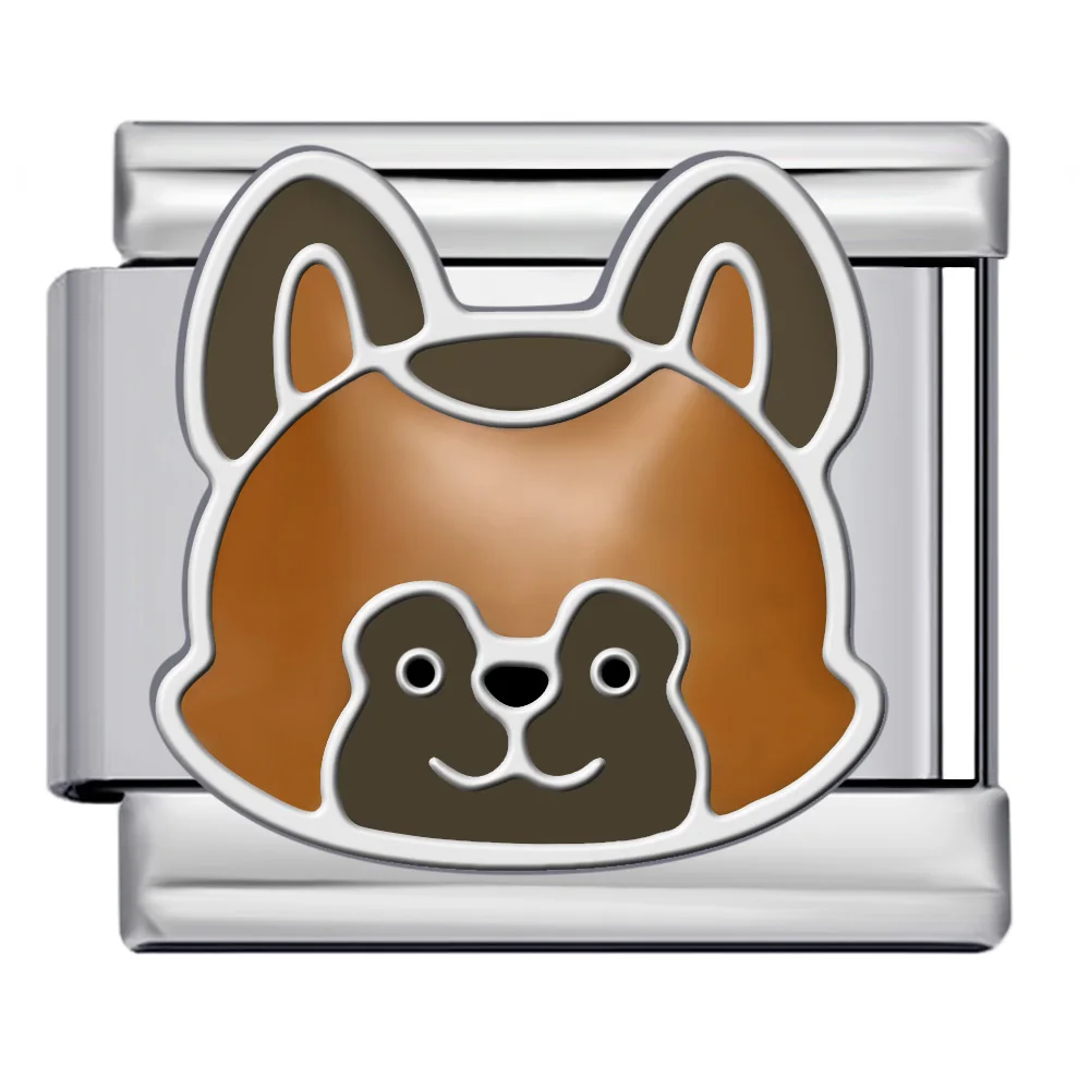 Niedliche Y2K Cartoon-Tier-Hunde-DIY-Charms für Armbänder, passend für 9mm, italienische Damen- und Herren-Elastik-Schmuckperlen, Zubehör, Geschenke – Detail 3