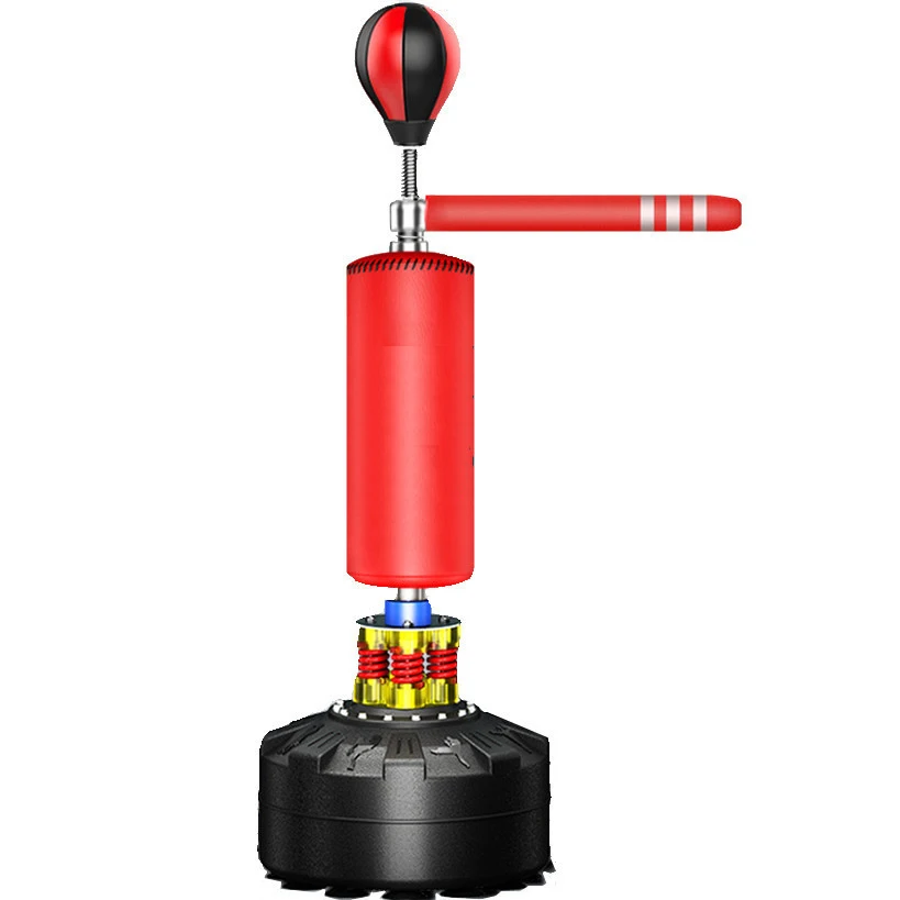 

PU Pear Shape Boxing Punching Ball Standing Reflex Training Punching Bag