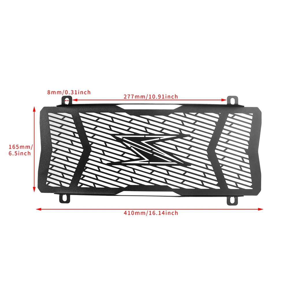 Radiator Guard For Z650 2019 2020 2021-2022-2023-2024 2025 Motocycle Accessories Grille Cover Protector Water Tank Protection