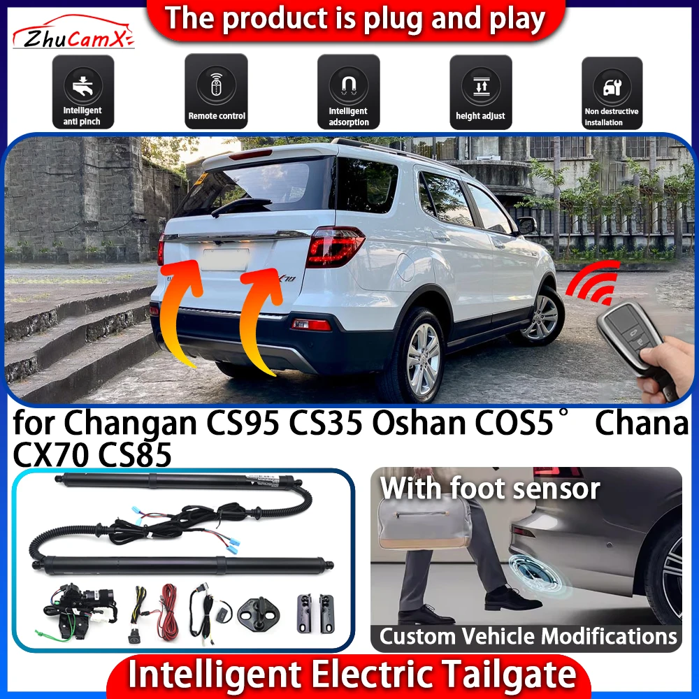 Smart Powered Tailgate System for Changan CS95 CS35 Oshan COS5° Chana CX70 CS85 Automatic Intelligent Trunk Lift Control Kit