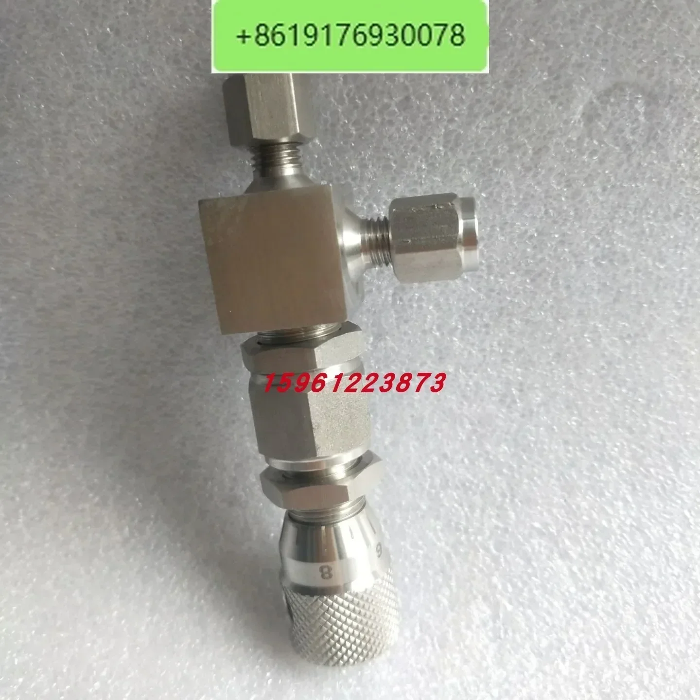 Stainless steel regulating valve Angle micro regulating valve WL94H-320P G ZG NPT flow regulating valve