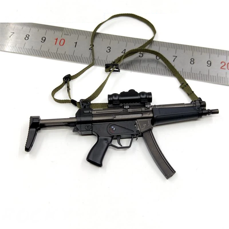 

EKUAZ STUDIO EKS07 1/6 Korea Movie THE GAME GUARD Conflict MP5 Submachine Weapon Gun PVC Material Fit Action Figure Collect