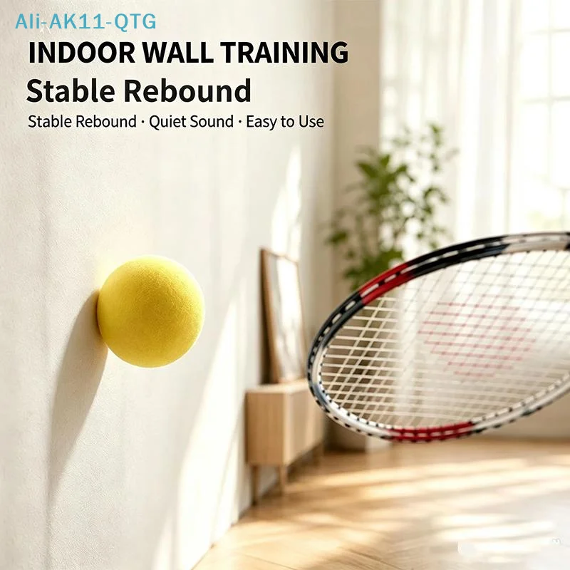 *T-Ball Single-Player Badminton Trainer Solo Badminton Practice Rebound Ball Self-Study Rebounds Device For Badminton Beginner