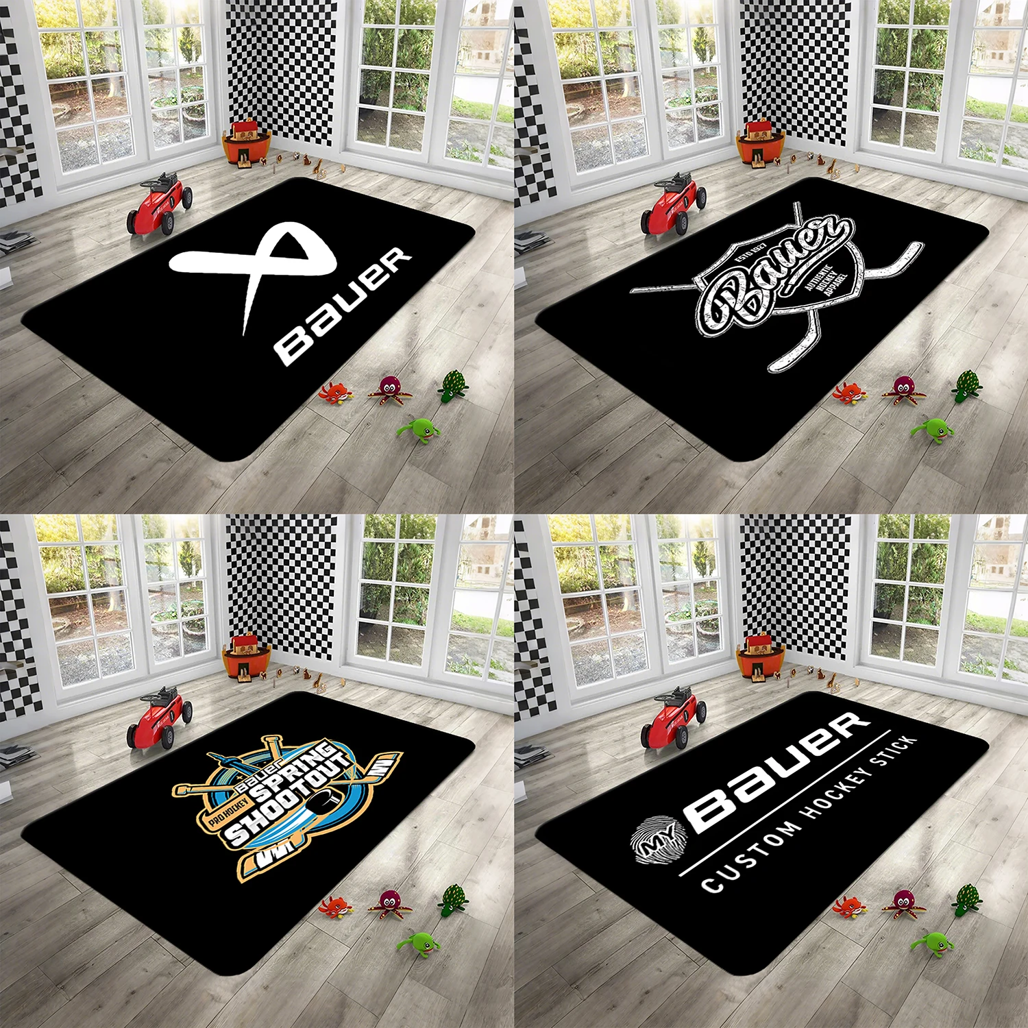 

1 шт. черный придверный коврик B-Bauer, 100% полиэстер, современный декоративный ковер для прихожей, спальни, войлочный ковер для комнаты