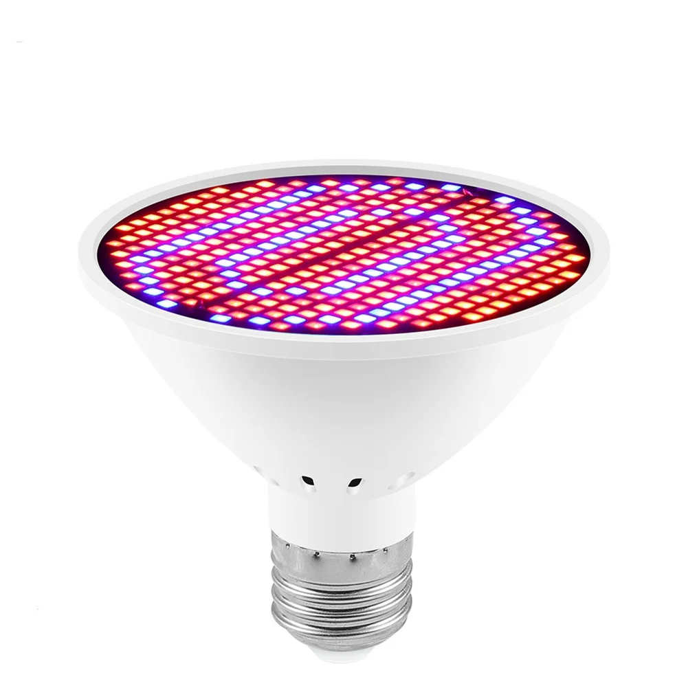 E27 Led Plant Growth Light Full Spectrum Garden Led Bulb Plant Growth Light 48/60/80LED Growing Lights Accessories