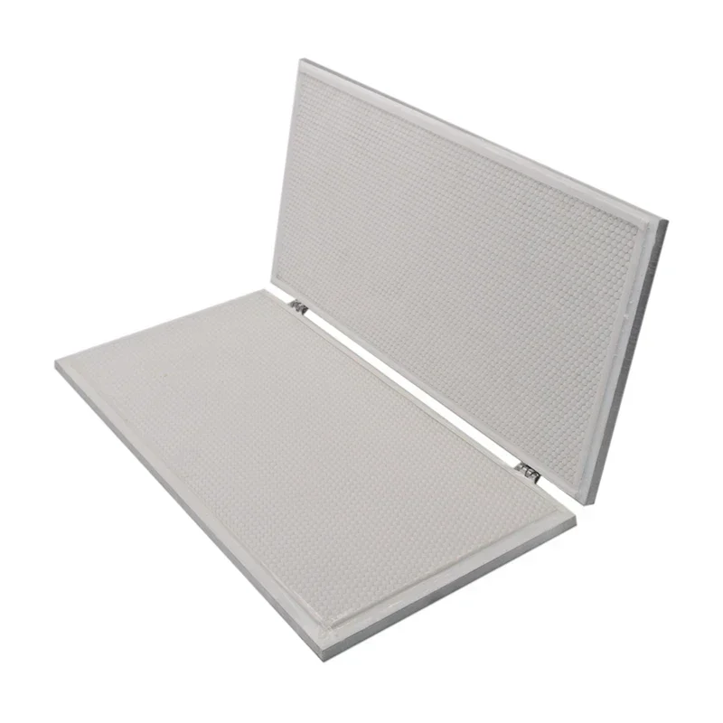 ขี้ผึ้ง Foundation เครื่องขนาดเซลล์ 5.3 มม.และ 4.9 มม.ขี้ผึ้งลายนูนแม่พิมพ์เครื่องกด Langstroth ขนาด Dadant ขนาด Bee เครื่องมือ