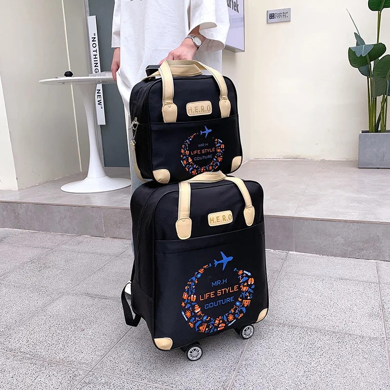 Fashion Women Trolley Bag Luggage Bag Set Waterproof Suitcase Travel Trolley Bag With Wheels Luggage Set Suitcase Bag