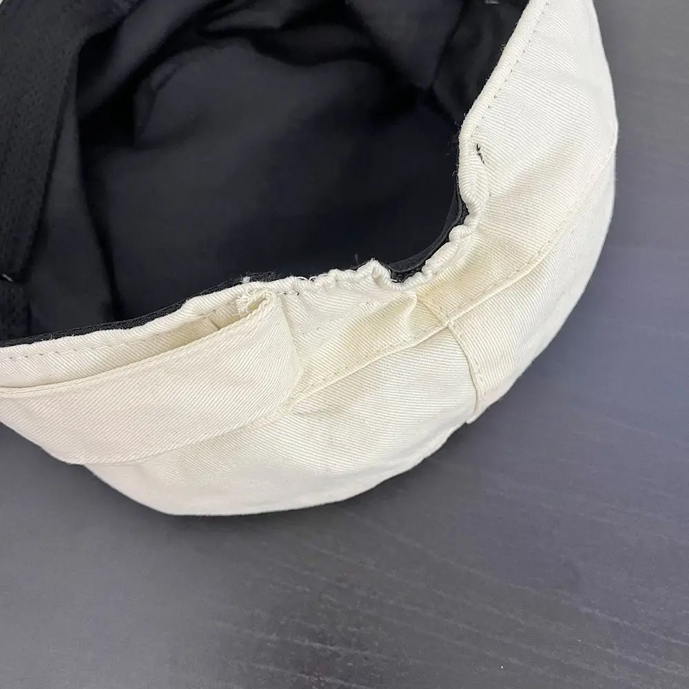 Casual Tuch Flache Kappe Baumwolle Taste Reit Hut Koreanischen Stil Zeitungsjunge Mütze Retro Maler Hut Im Freien