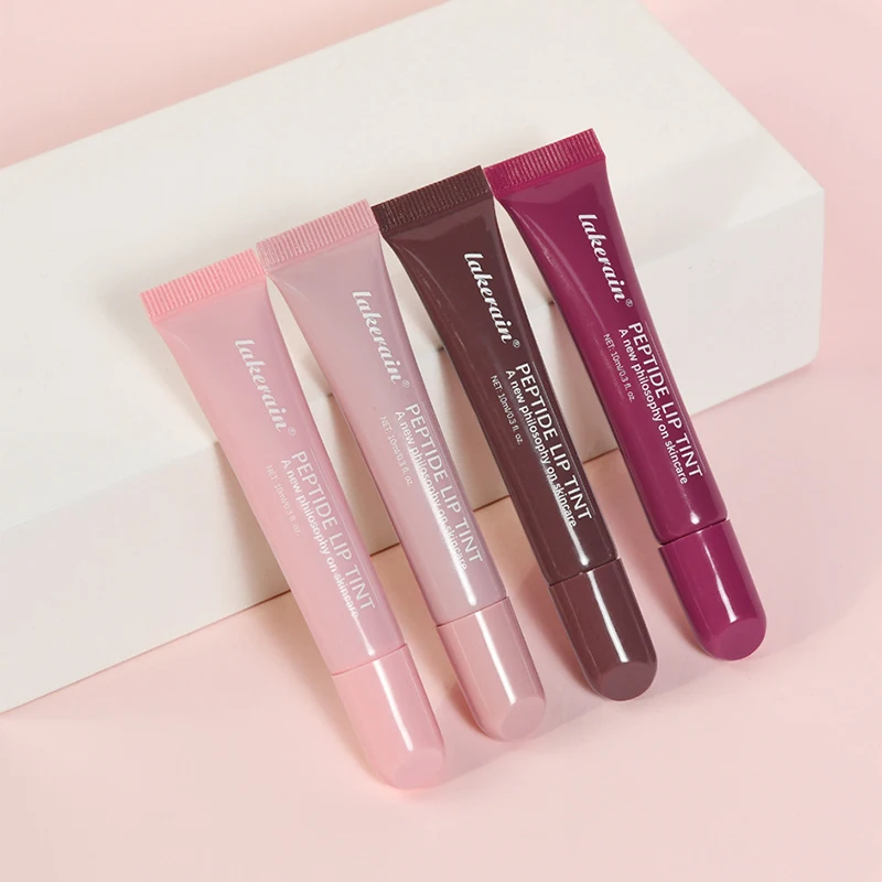 4 Farben Lippen balsam feuchtigkeit spendender Lip gloss lang anhaltende transparente Farbe verblassen Lippen linien beruhigt Lippen Lippenstift Schönheit Lippen pflege