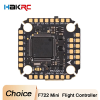 HAKRC F722 V2 Mini Flight Controller 5V/10V Dual BEC Barometer Dual Gyroscope 20x20MM 2-6S Suitable for RC FPV Freestyle Drone