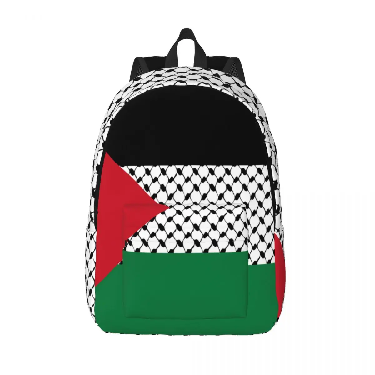 Palestine Flag Classical Backpack Gift High School Work Palestinian Hatta Keffiyeh  Daypack for Men Women Laptop Canvas Bags