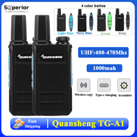 Quansheng TG-A1 Mini WalkieTalkie UHF 400-470Mhz Type-C Charging 1000mAh Quansheng A1 One Key Copy Frequency Children Gift KD-C1