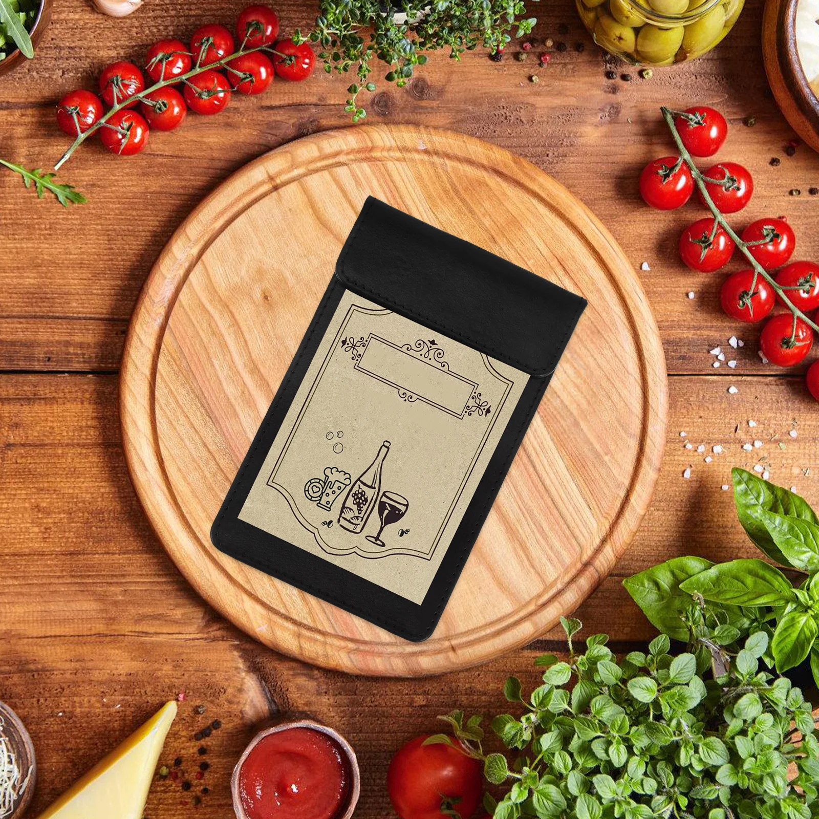 다기능 계산대 폴더 영수증 홀더 필기 패드 파일 정리함 레스토랑 호텔 서빙 용품 체크 프레젠터 웨이트리스