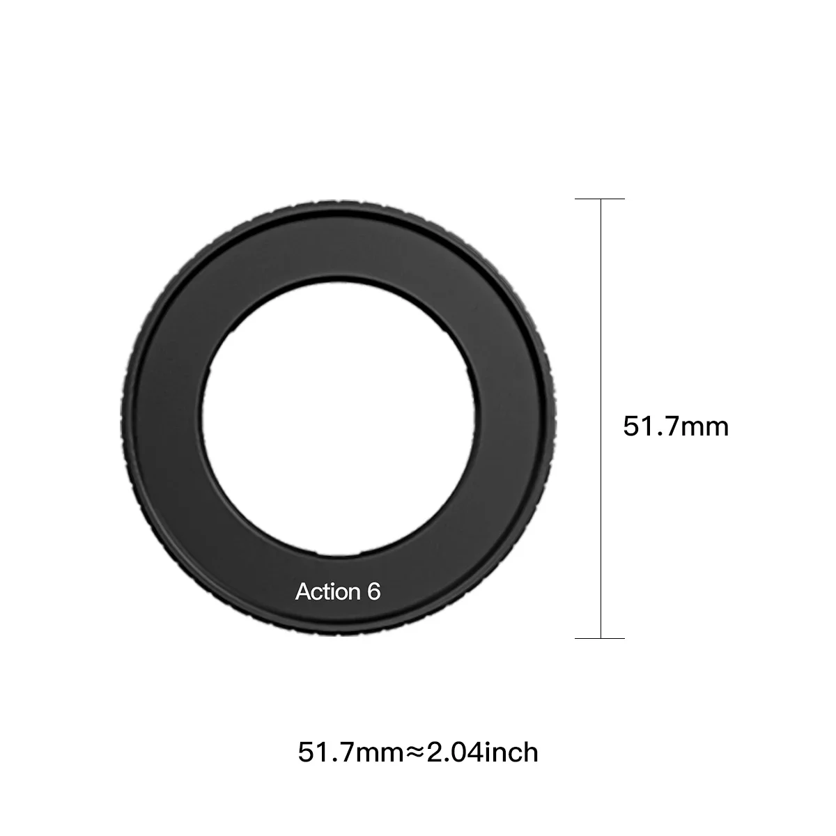 YDSY For DJI Osmo Action 6/5/4/3 Filter Holder Compatible UV/CPL/ND/Star/Black Mist/GND/CloseUp Filter Sports Camera Accessories