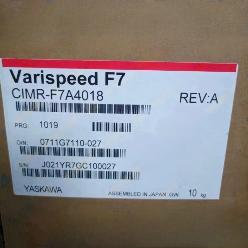 New In Box Yaskawa CIMR-F7A4018 F7 AC Drive 1 Year Warranty