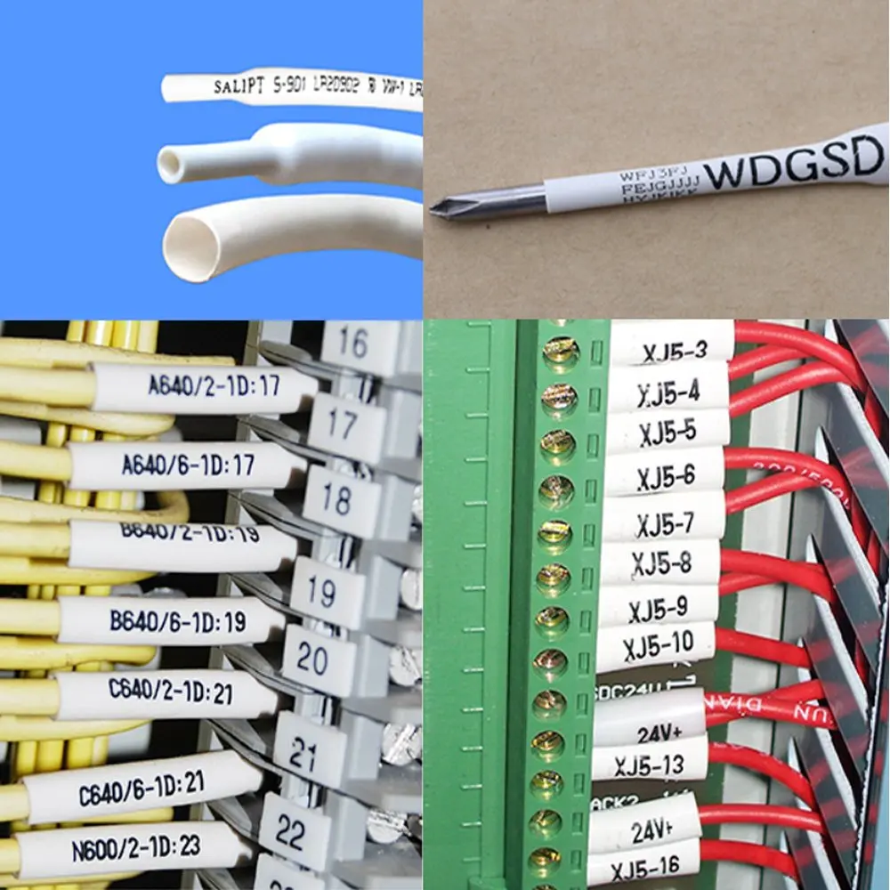 1PCS Heat Shrink Tube tape HSE-231 HSE-631 HSE-221 HSE241 HSE-251 Cable Tags FOR Brother P-touch PT-E550W PTH110