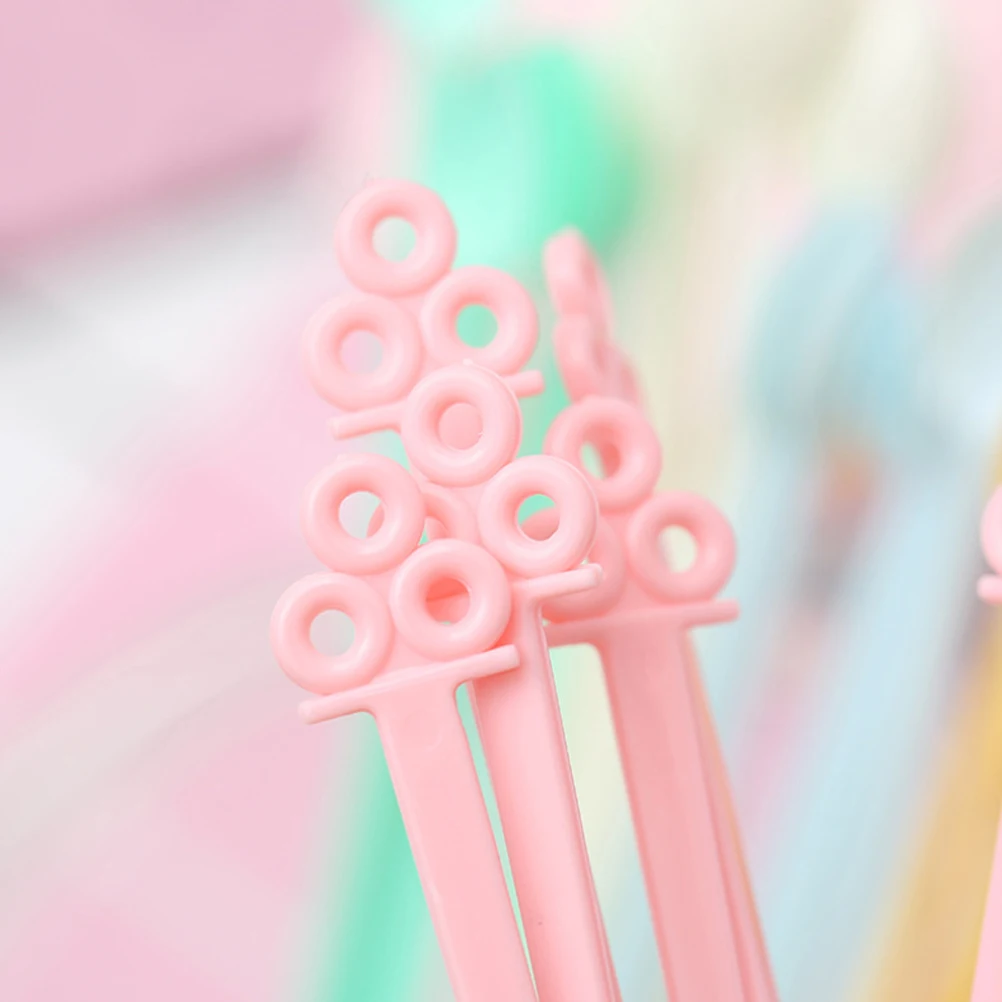 

30pcs Candy Color Stirring Spoon Mini Plastic Coffee Jam Sauce Stirrer for Store Home Bar (Random Color)