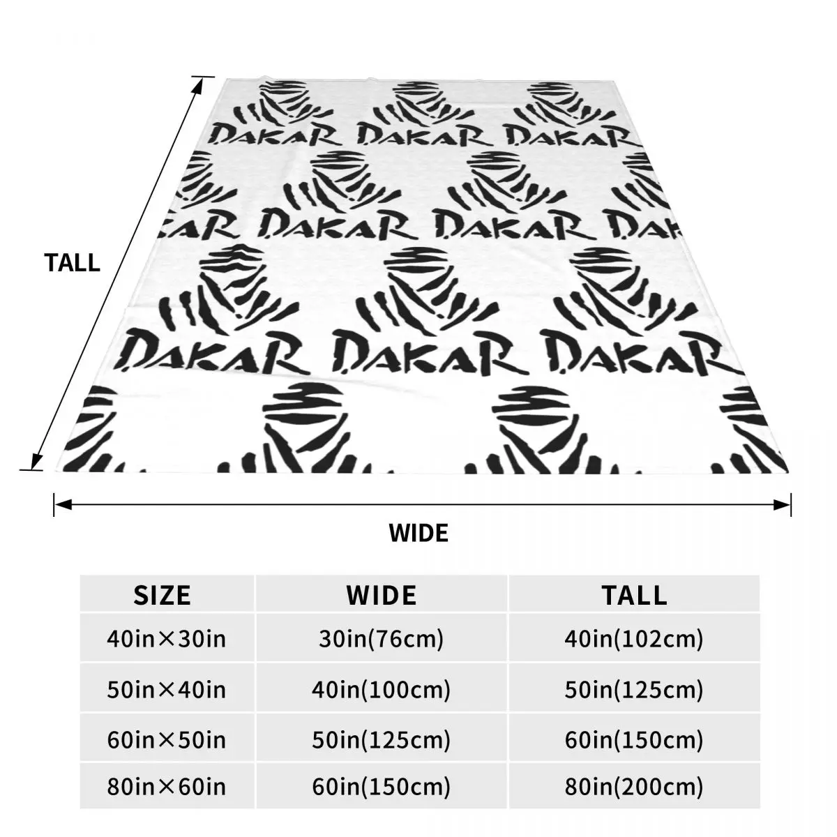 Dakar Rally Blankets Flannel Sofa Throw Blanket Lightweight for Home Bedroom Throws Bedspread Quilt