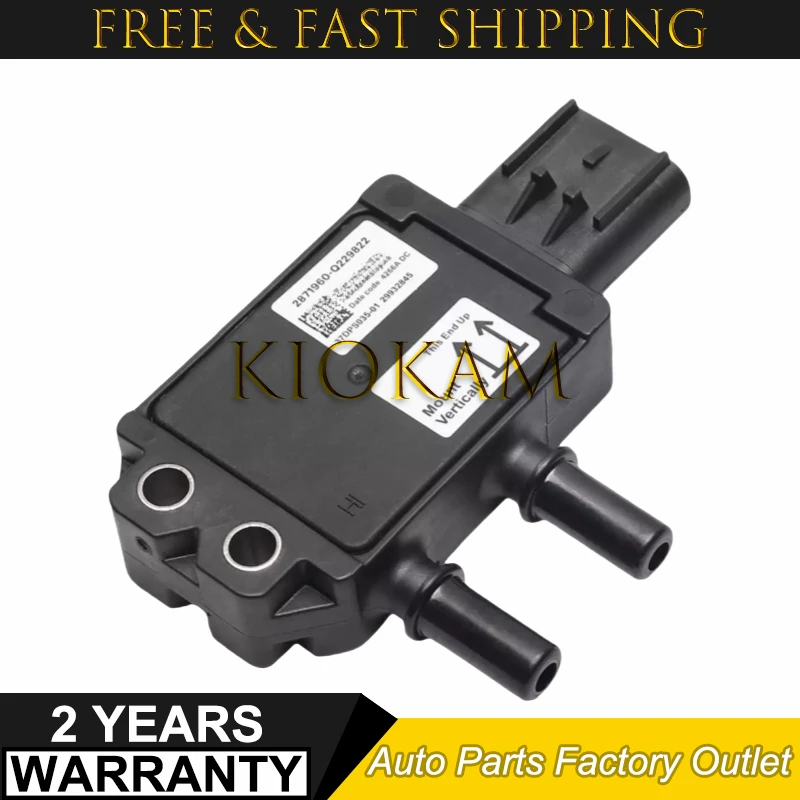 4307786 A043A238 OEM MAP Exhaust Pressure Sensor Diesel Particulate Filter For Cummins 28012255