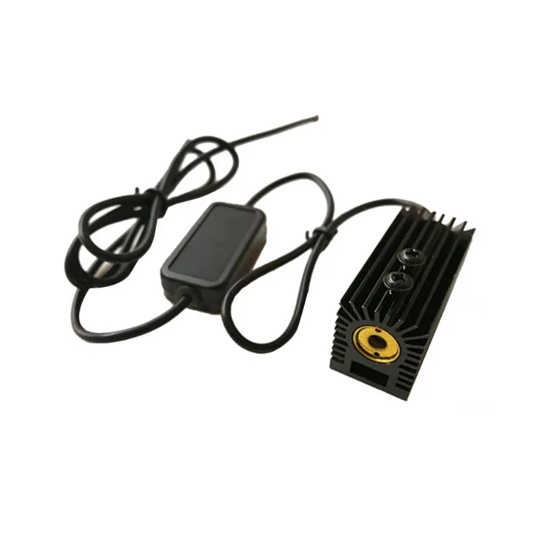 532nm 50mw Green Fan-Shaped Spot Laser Module With Radiator For Stage Lamp