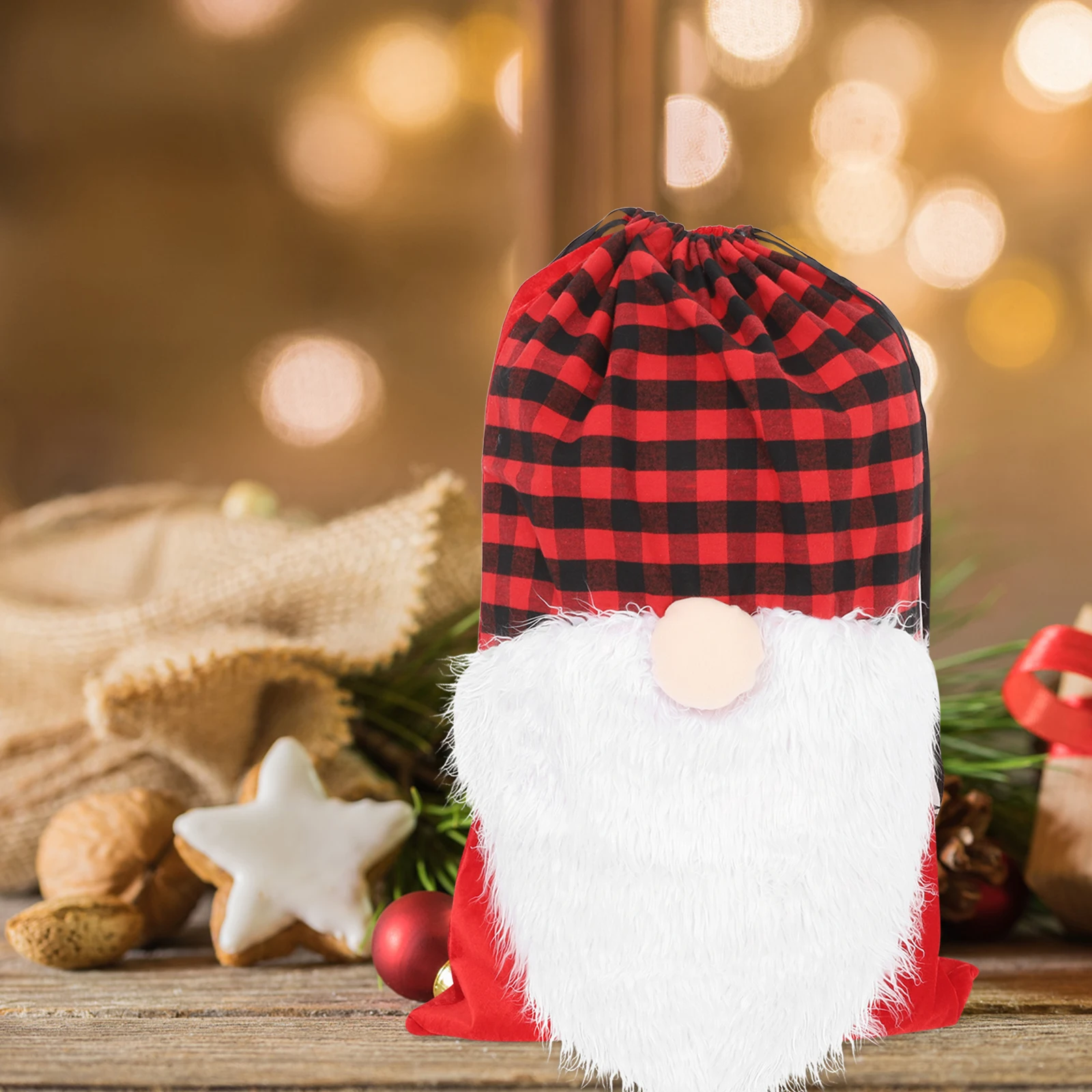 

Gift Bag Light Weight Goodie Bags Decorations Unique Christmas Party Favor Pouches Fabric Treats Reusable