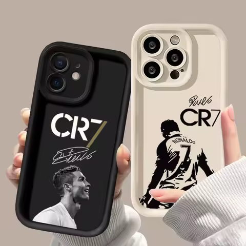 Player Cristiano Ronaldo Case For Samsung Galaxy S25 S24 S23 S22 Plus Ultra FE A55 A56 A54 A35 A36 A07 A17 A16 A15 A14 Cover