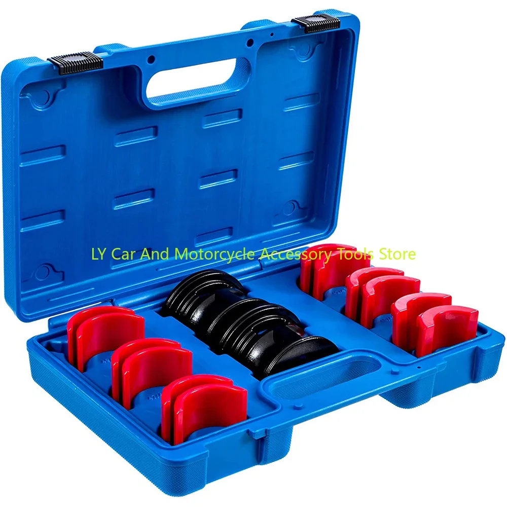 Motorcycle Fork Seal Driver Kit 14Pc Oil Seal Installation Driver Setting 35-50Mm Universal Type