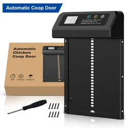 Electric chicken coop door householdaluminum alloy chicken coop Automatic Chicken Door Opener with Timer