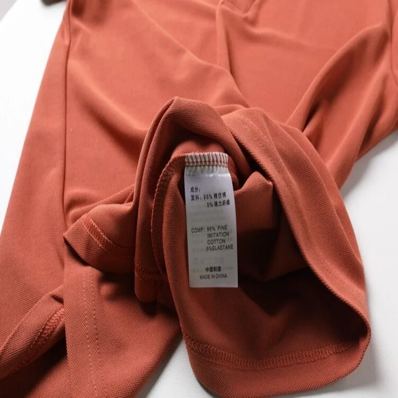 KAlLAS Summer Men's High Quality Short Sleeve Polo Shirt Business Casual Fashion Sweat Absorbing Breathable Short Sleeve Top