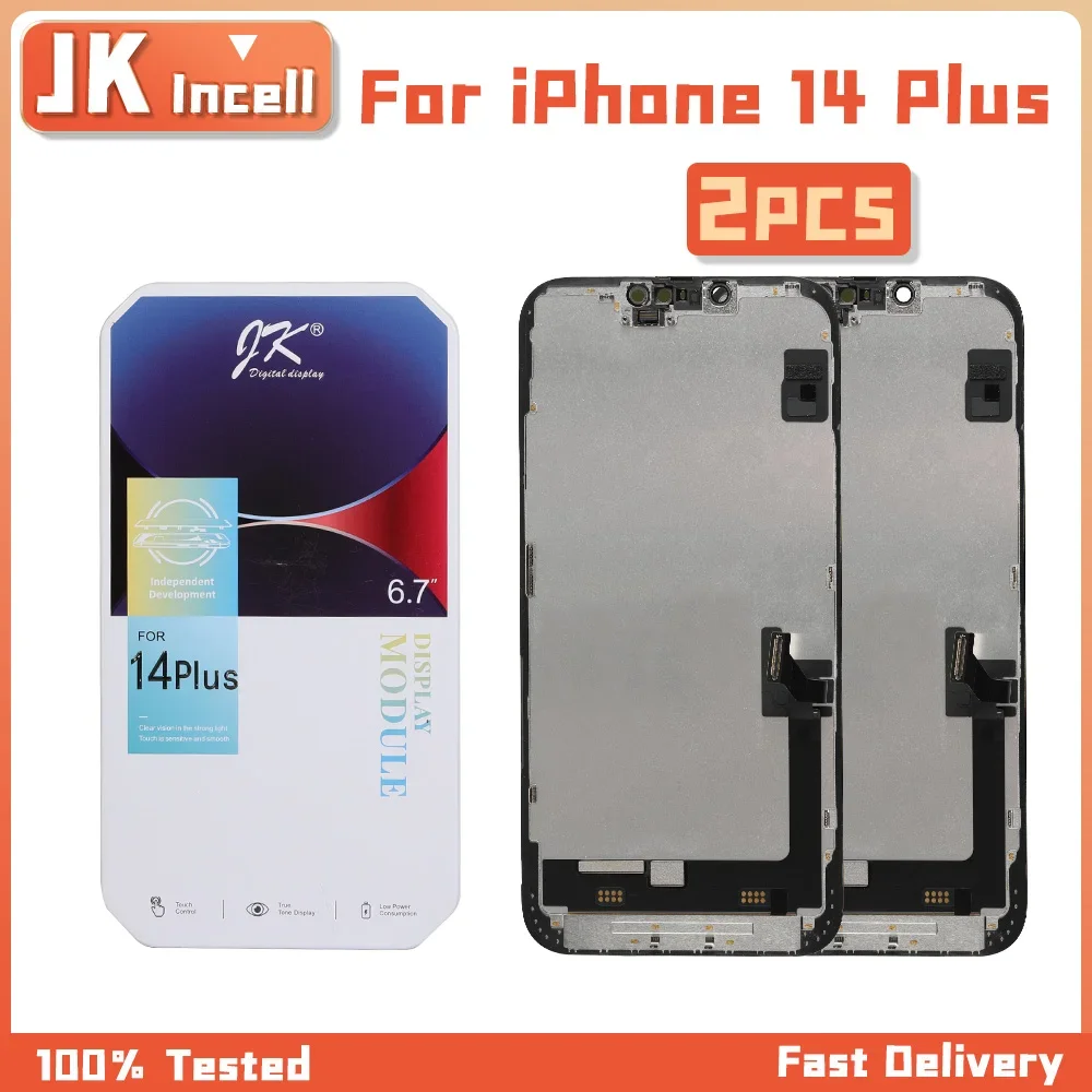 2 Stück JK Incell LCD für iPhone 17 X XR XS MAX 11 12 12 Pro MAX 13 14 LCD-Display für iPhone 13 14 Plus 15 Pro MAX 16 LCD-Bildschirm – Detail 20