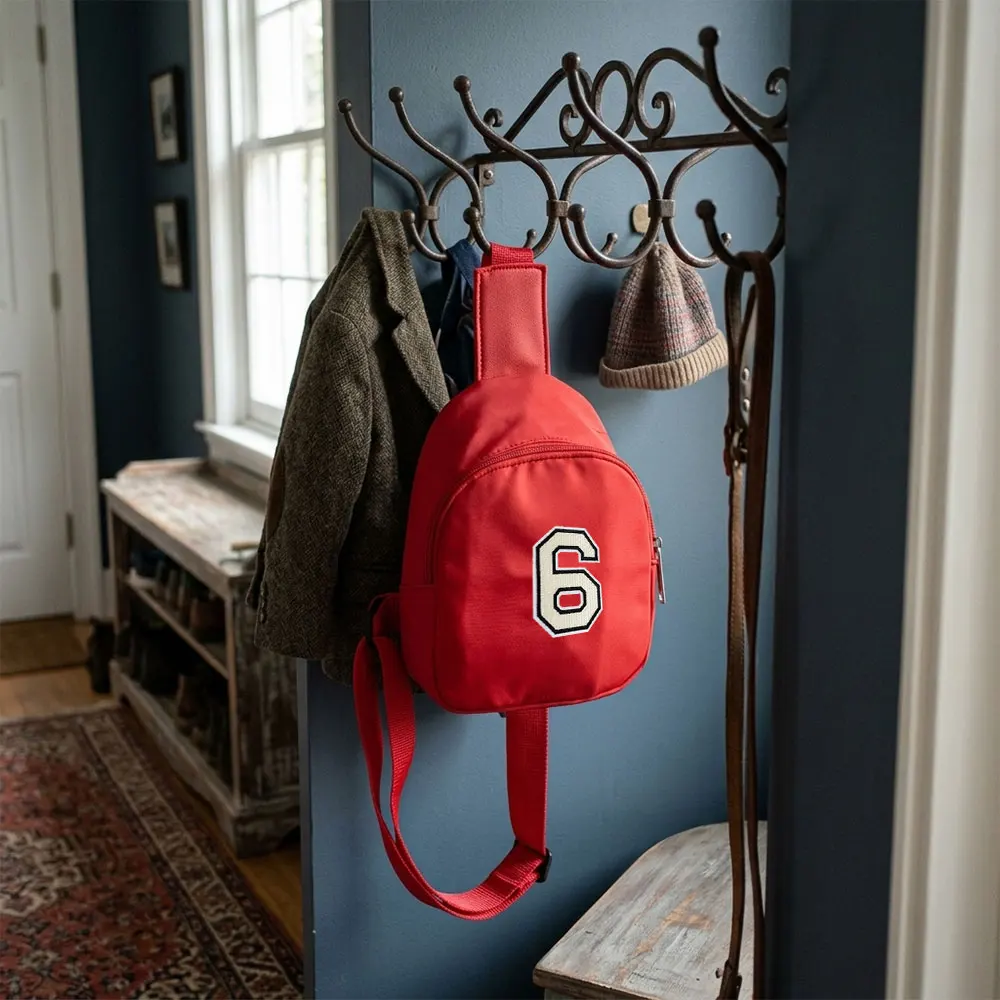 

Kids Mini Backpack with Number Print School Bag for Boys Girls Shoulder Strap Travel Bag Preschool Daypack Casual Daily Use