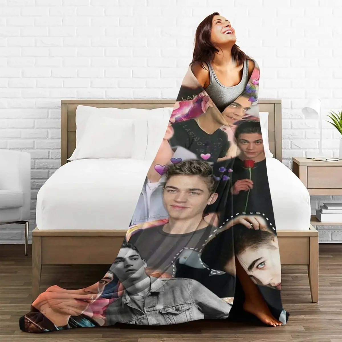 Xadrez Hardin Scott Cobertor De Bebê, Capa De Sofá, Velo Popular, Ultra-Macio, Tapetes Bebê Recém-nascido para Sofá, Peça De Tapete De Escritório, Inverno