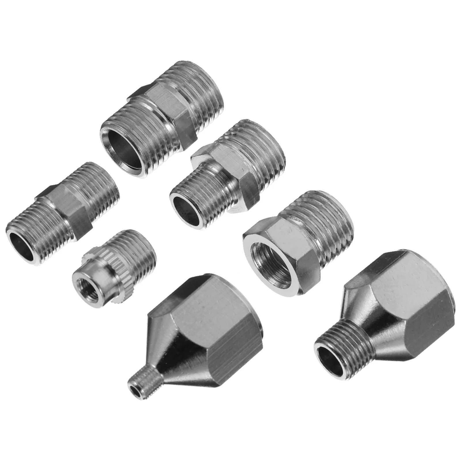 Acessórios para aerógrafo, conector de desconexão rápida, acoplador de mangueira, encaixe para liberação de compressor, adaptador de metal