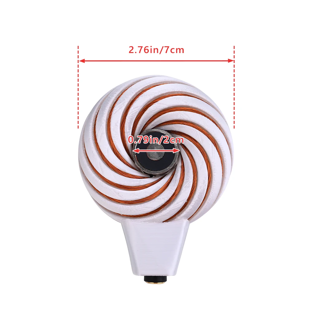 Vortex Field Rodin Coil Device 40 Frequencies Biofrequency Therapy for Pain Relief Meditation Deep Sleep