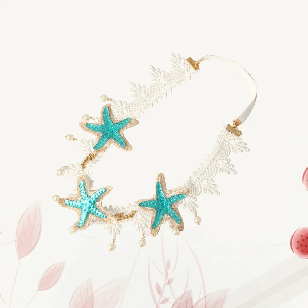 

Pearl Headband Hair Band Lace Gold Alloy Artificial Pearl Resin Drill Elegant Women Headwear for Party Festival Photography