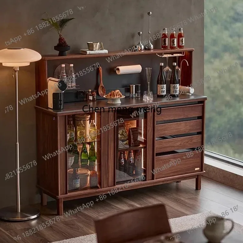 

K153 K153 Luxury Wood Cabinets Mobile Decor Storage House Container Living Room Cabinets Display Wine Meuble De Rangement Home