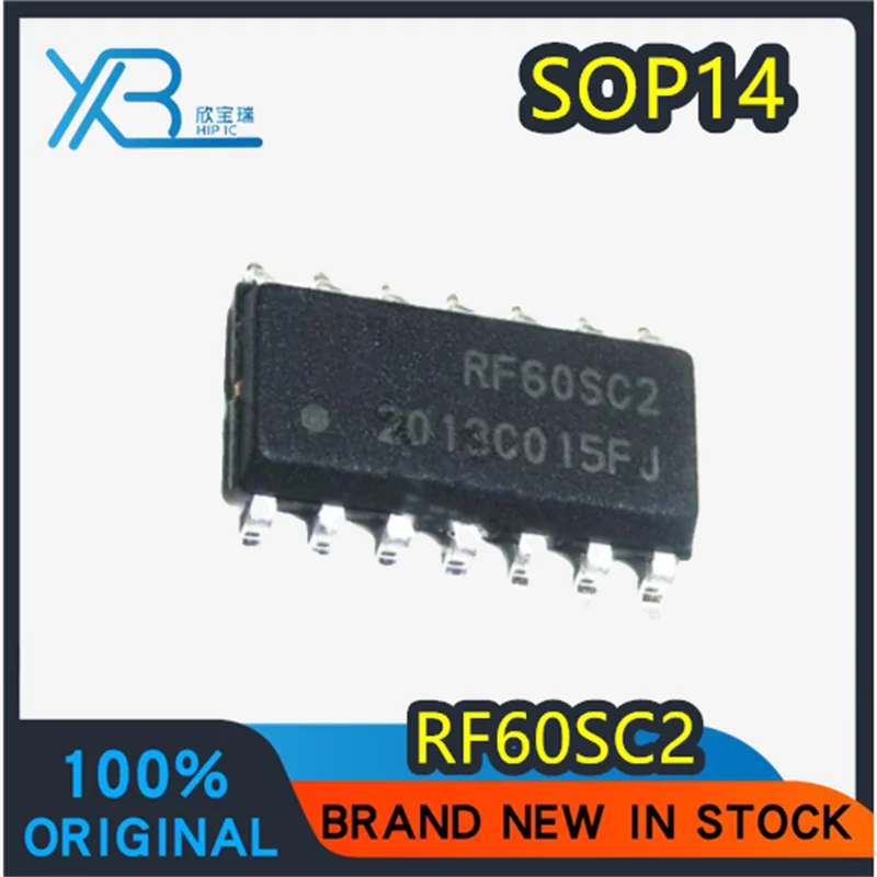 

(5/30 pieces) RF60SC2 RF6OSC2 SOP14 Car Remote Key Chip IC 100% Brand New In Stock Fast Shipping